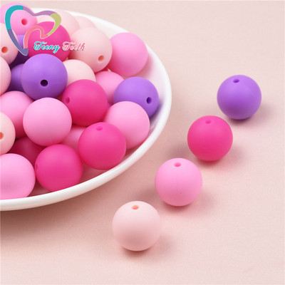 40 ΤΕΜ. 12mm Μάρμαρο Λευκό Ροζ Τρίφιμο Στρογγυλές Χάντρες σιλικόνης Πιπίλα DIY Αλυσίδα οδοντοφυΐας Μωρό μενταγιόν σιλικόνης Perle χωρίς BPA