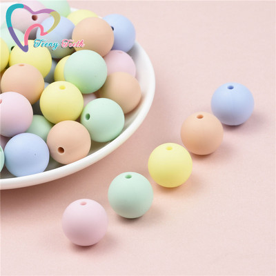 40 ΤΕΜ. 12mm Μάρμαρο Λευκό Ροζ Τρίφιμο Στρογγυλές Χάντρες σιλικόνης Πιπίλα DIY Αλυσίδα οδοντοφυΐας Μωρό μενταγιόν σιλικόνης Perle χωρίς BPA