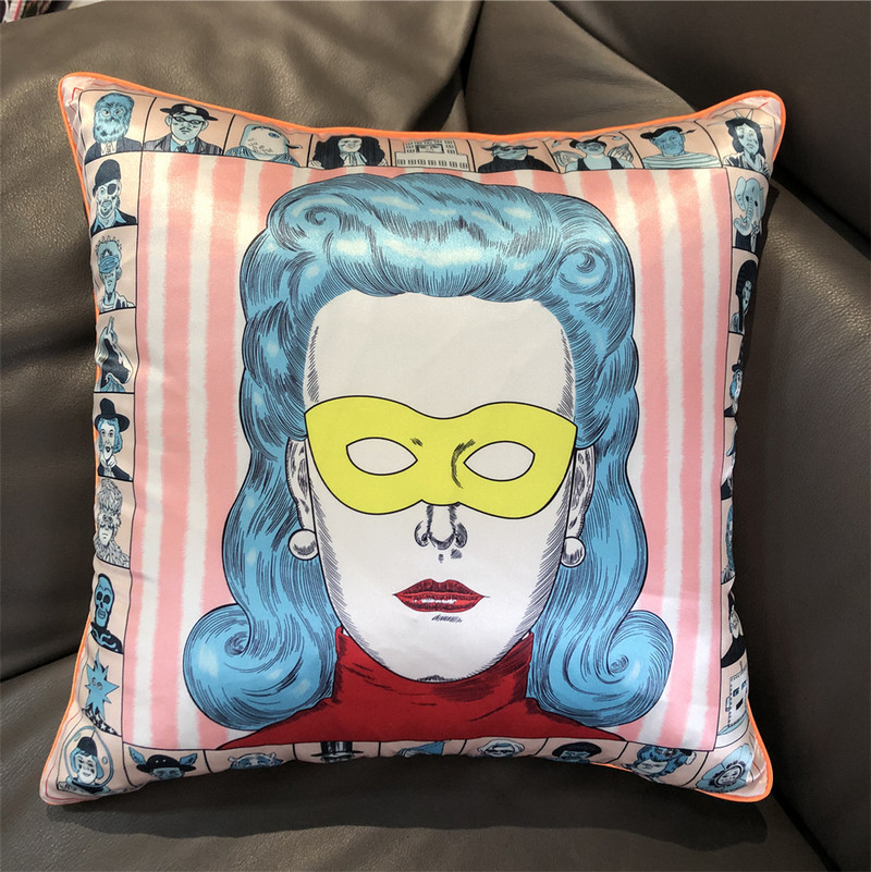 Επώνυμη σχεδίαση χαρακτήρες κινουμένων σχεδίων Καναπές Μεταξωτό Μαξιλάρι Μόδα Μαξιλαροθήκη Καρέκλα Αυτοκινήτου Κάλυμμα μαξιλαριού οσφυϊκού μαξιλαριού Μαξιλάρι πλάτης Νέο