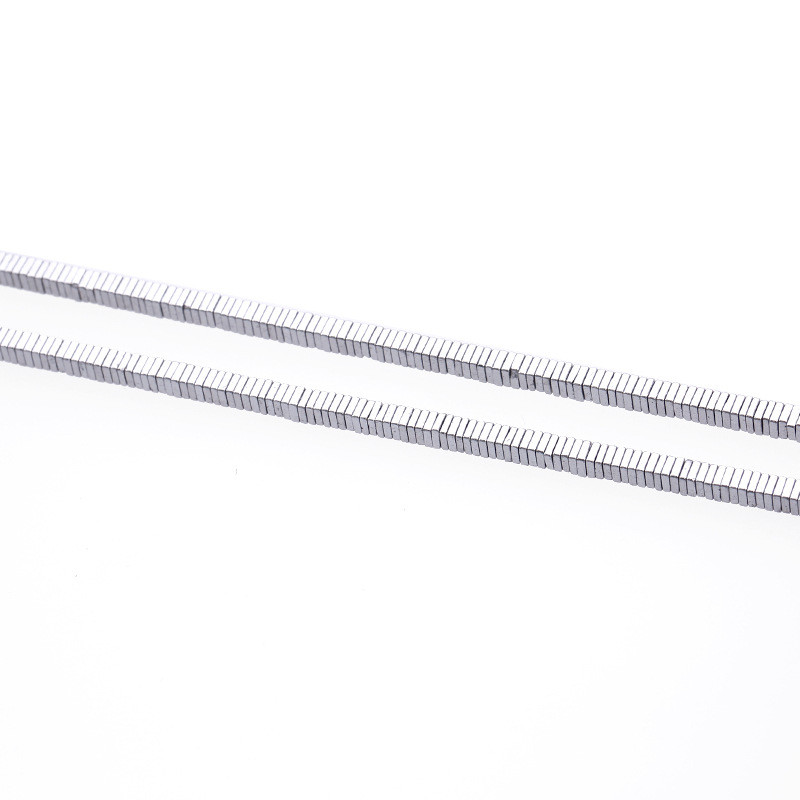 Hematite Square Spacer Loose Beads Ηλεκτροεπιμεταλλευμένες Τετράγωνες Χάντρες Αιματίτη DIY Κοσμήματα Κατασκευής Βραχιόλι Αξεσουάρ κολιέ 4x4x1mm