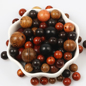 20-200 τεμ. 6-15 χιλιοστά Φυσικό ξύλο χάντρες Στρογγυλές Ξύλινες Χάντρες Χαλαρές για Κατασκευή Κοσμημάτων Βραχιόλι Κολιέ Diy Αξεσουάρ