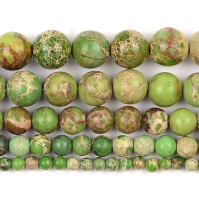 Piatră naturală Cristal verde Jade Jaspe Agate Distanțiere Mărgele rotunde libere pentru realizarea de bijuterii Accesorii DIY Vânzare cu ridicata 15"
