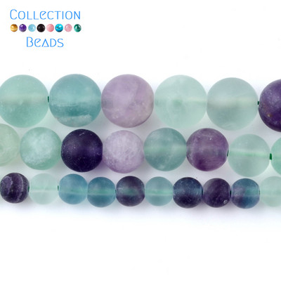 Piatră naturală Cristal verde Jade Jaspe Agate Distanțiere Mărgele rotunde libere pentru realizarea de bijuterii Accesorii DIY Vânzare cu ridicata 15"