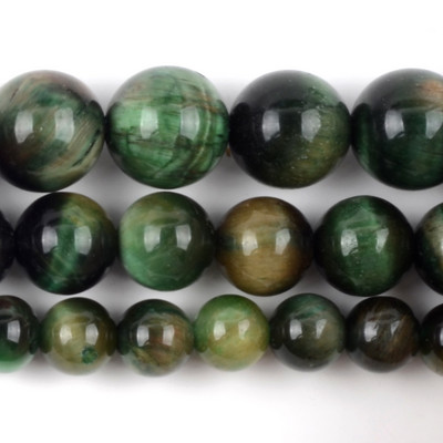 Piatră naturală Cristal verde Jade Jaspe Agate Distanțiere Mărgele rotunde libere pentru realizarea de bijuterii Accesorii DIY Vânzare cu ridicata 15"