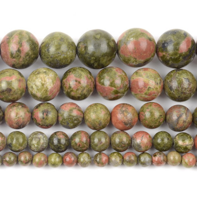 Piatră naturală Cristal verde Jade Jaspe Agate Distanțiere Mărgele rotunde libere pentru realizarea de bijuterii Accesorii DIY Vânzare cu ridicata 15"