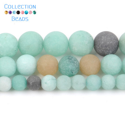 Piatră naturală Cristal verde Jade Jaspe Agate Distanțiere Mărgele rotunde libere pentru realizarea de bijuterii Accesorii DIY Vânzare cu ridicata 15"