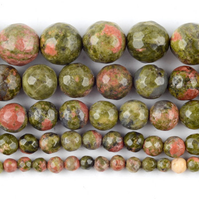 Piatră naturală Cristal verde Jade Jaspe Agate Distanțiere Mărgele rotunde libere pentru realizarea de bijuterii Accesorii DIY Vânzare cu ridicata 15"