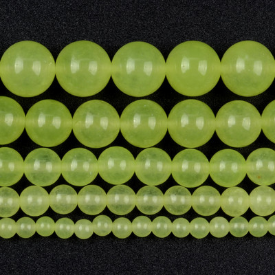 Piatră naturală Cristal verde Jade Jaspe Agate Distanțiere Mărgele rotunde libere pentru realizarea de bijuterii Accesorii DIY Vânzare cu ridicata 15"