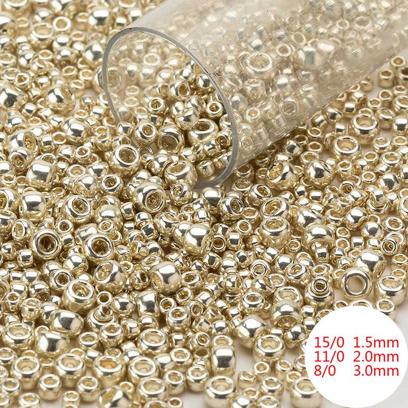 Taidian TOHO Στρογγυλές χάντρες Ιαπωνικό γυαλί Diy Πολλαπλά μοντέλα Γαλβανιζέ Glod First Nation Art με χάντρες