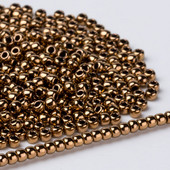 Taidian Round TOHO Seedbeads Japanese 11/0 2mm Metalli Color Glass Beads DIY Handmake Jewelry Bohemia 3 γραμμάρια ή 20 γραμμάρια