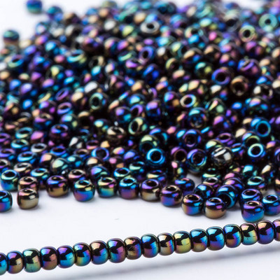 Taidian Round TOHO Seedbeads Japanese 11/0 2mm Metalli Color Glass Beads DIY Handmake Jewelry Bohemia 3 γραμμάρια ή 20 γραμμάρια