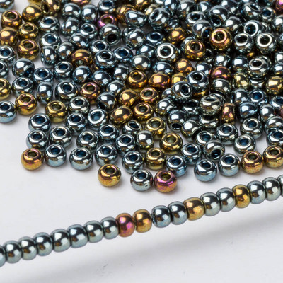 Taidian Round TOHO Seedbeads Japanese 11/0 2mm Metalli Color Glass Beads DIY Handmake Jewelry Bohemia 3 γραμμάρια ή 20 γραμμάρια