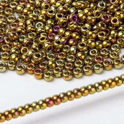 Taidian Round TOHO Seedbeads Japanese 11/0 2mm Metalli Color Glass Beads DIY Handmake Jewelry Bohemia 3 γραμμάρια ή 20 γραμμάρια