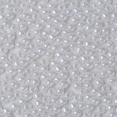 Toho Στρογγυλές Χάντρες Σπόρων Αδιαφανές Λουστερωμένο Λευκό 121 2,0 ΜΜ 11/0 5 γραμμάρια/Παρτίδα Περίπου 500 Τεμάχια Περισσότερα από 20 χρώματα