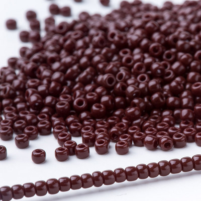 Toho Στρογγυλές Χάντρες Σπόρων Αδιαφανές Λουστερωμένο Λευκό 121 2,0 ΜΜ 11/0 5 γραμμάρια/Παρτίδα Περίπου 500 Τεμάχια Περισσότερα από 20 χρώματα