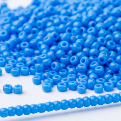 Toho Στρογγυλές Χάντρες Σπόρων Αδιαφανές Λουστερωμένο Λευκό 121 2,0 ΜΜ 11/0 5 γραμμάρια/Παρτίδα Περίπου 500 Τεμάχια Περισσότερα από 20 χρώματα