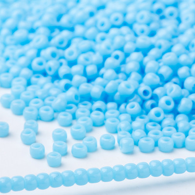 Toho Στρογγυλές Χάντρες Σπόρων Αδιαφανές Λουστερωμένο Λευκό 121 2,0 ΜΜ 11/0 5 γραμμάρια/Παρτίδα Περίπου 500 Τεμάχια Περισσότερα από 20 χρώματα