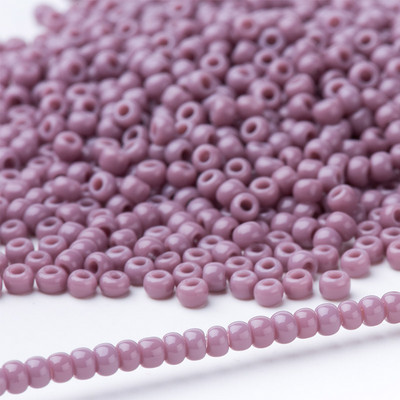 Toho Στρογγυλές Χάντρες Σπόρων Αδιαφανές Λουστερωμένο Λευκό 121 2,0 ΜΜ 11/0 5 γραμμάρια/Παρτίδα Περίπου 500 Τεμάχια Περισσότερα από 20 χρώματα