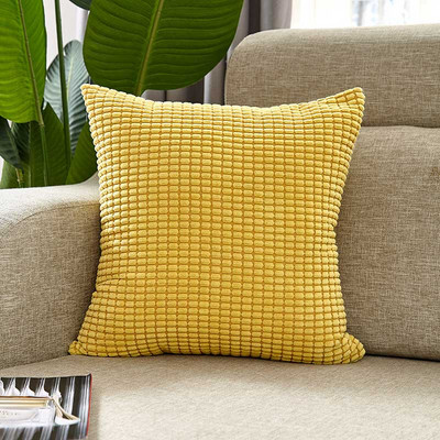 Párnahuzat Nortic Velvet Throw Párnahuzatok Nappali Kanapé Corduroy Dekoratív Párnák 45*45 Kussenhoes Otthon Decor