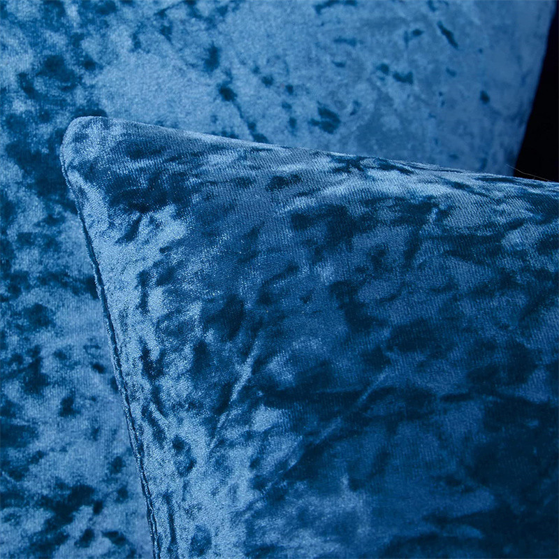 Βελούδινο κάλυμμα μαξιλαριού Μαλακό 45x45 εκ. Κάλυμμα μαξιλαριού για καναπέ σαλονιού Αυτοκίνητο γραφείου Διακόσμηση σπιτιού Housse De Coussin