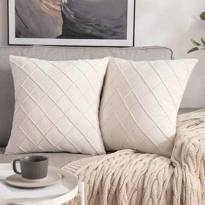 Párnahuzat Bársony nordic stílusú párnahuzat dekoratív párnák kanapéhoz nappali lakberendezéshez 45x45 cm Funda Cojin