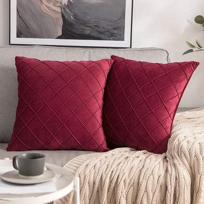 Párnahuzat Bársony nordic stílusú párnahuzat dekoratív párnák kanapéhoz nappali lakberendezéshez 45x45 cm Funda Cojin