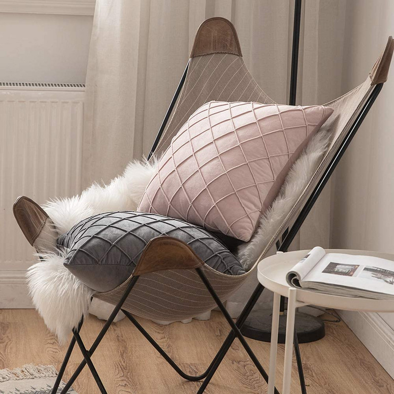 Párnahuzat Bársony nordic stílusú párnahuzat dekoratív párnák kanapéhoz nappali lakberendezéshez 45x45 cm Funda Cojin
