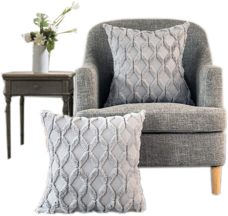 Декоративна квадратна калъфка за възглавница Супер мека калъфка за калъфка за всекидневна Диван Офис стол Автомобилен декор за дома