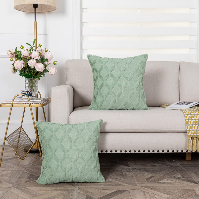 Декоративна квадратна калъфка за възглавница Супер мека калъфка за калъфка за всекидневна Диван Офис стол Автомобилен декор за дома