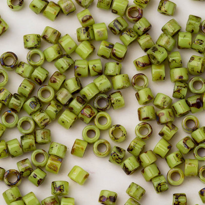 Taidian Miyuki Picasso Beads 11/0 For Statement Jewelry Perles Delica 3 γραμμάρια/Παρτίδα Περίπου 600 τεμάχια 1,6x1,3 mm