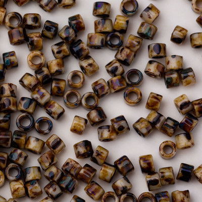 Taidian Miyuki Picasso Beads 11/0 For Statement Jewelry Perles Delica 3 γραμμάρια/Παρτίδα Περίπου 600 τεμάχια 1,6x1,3 mm