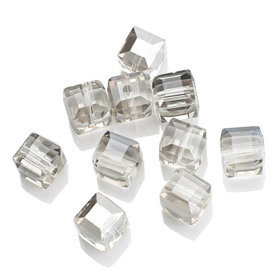 ZHUBI, comerț cu ridicata din sticlă cristalină AB cub, margele 2/3/4/6/8/10mm margele pătrate fațetate Artizanat, bricolaj, fabricare, accesorii, brățară