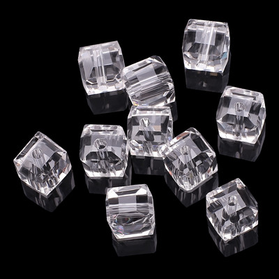 ZHUBI, comerț cu ridicata din sticlă cristalină AB cub, margele 2/3/4/6/8/10mm margele pătrate fațetate Artizanat, bricolaj, fabricare, accesorii, brățară