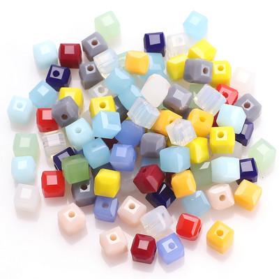 ZHUBI, comerț cu ridicata din sticlă cristalină AB cub, margele 2/3/4/6/8/10mm margele pătrate fațetate Artizanat, bricolaj, fabricare, accesorii, brățară