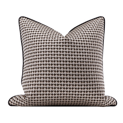 DUNXDECO amerikai stílusú ezüst párnahuzat geometrikus párnahuzat Modern ház Magas ízű kanapé szék Art szoba ágynemű Coussin