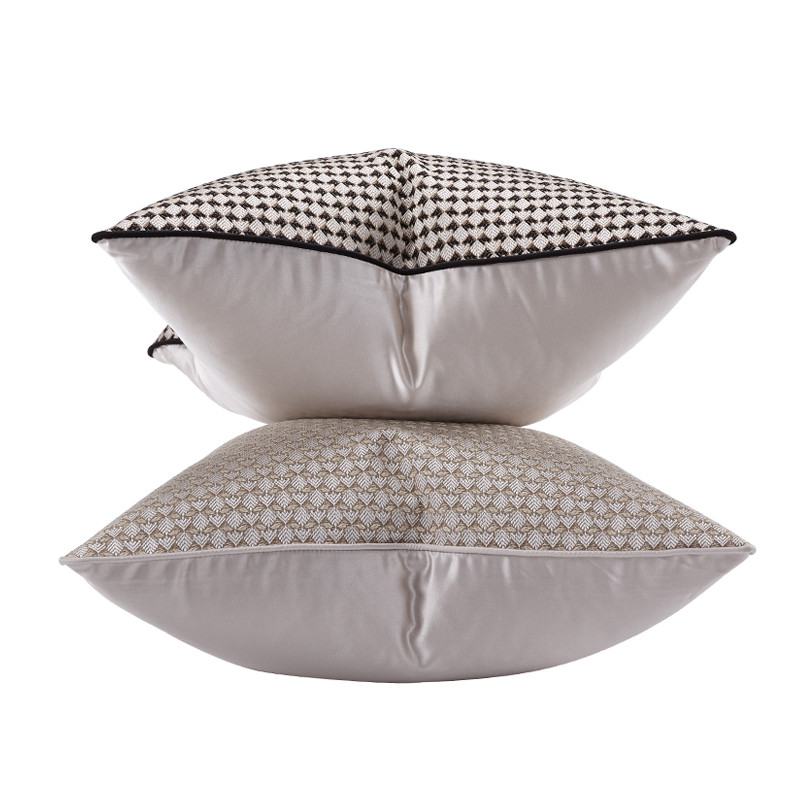 DUNXDECO amerikai stílusú ezüst párnahuzat geometrikus párnahuzat Modern ház Magas ízű kanapé szék Art szoba ágynemű Coussin