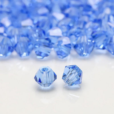 Badu.bg Чешки стъклени биконуси с мъниста черни 2/3/4/6/8MM фасетирани ...