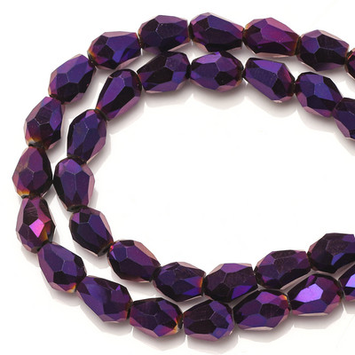 Ausztria Kristály Csepp gyöngyök AB 6x8mm 8x12mm Üveg Teardrop medálok Ékszerkészítéshez Fülbevaló Nyaklánc Barkács kiegészítők Nagykereskedelme