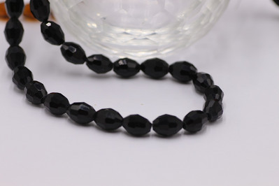 Üveg rizsgyöngy ovális 4x6 mm 6x8 mm 8x11 mm kristály csiszolt laza olíva gyöngyök barkácsoláshoz karkötők nagykereskedelme