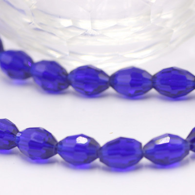 Üveg rizsgyöngy ovális 4x6 mm 6x8 mm 8x11 mm kristály csiszolt laza olíva gyöngyök barkácsoláshoz karkötők nagykereskedelme