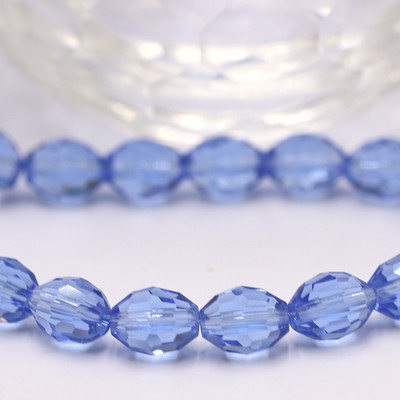 Üveg rizsgyöngy ovális 4x6 mm 6x8 mm 8x11 mm kristály csiszolt laza olíva gyöngyök barkácsoláshoz karkötők nagykereskedelme