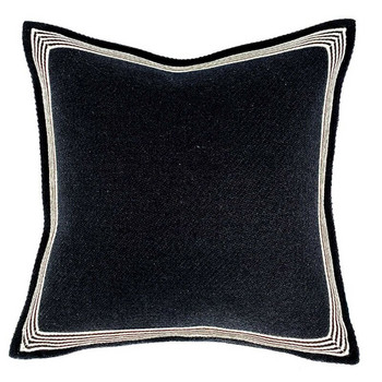 DUNXDECO Калъфка за възглавница Декоративна калъфка за възглавница Модерна семпла луксозна геометрична жакардова смес от плат Coussin Диван Стол Квадратно легло