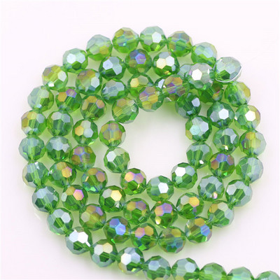 AB Color Austrian Crystal 32 Faceted Round Ball 3mm 4mm 6mm 8mm Glass Spacer Beads For DIY Making Earing Bracelets