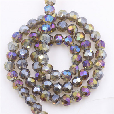 AB Color Austrian Crystal 32 Faceted Round Ball 3mm 4mm 6mm 8mm Glass Spacer Beads For DIY Making Earing Bracelets