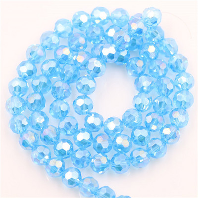 AB Color Austrian Crystal 32 Faceted Round Ball 3mm 4mm 6mm 8mm Glass Spacer Beads For DIY Making Earing Bracelets
