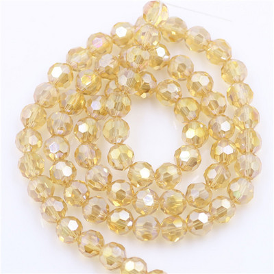 AB Color Austrian Crystal 32 Faceted Round Ball 3mm 4mm 6mm 8mm Glass Spacer Beads For DIY Making Earing Bracelets