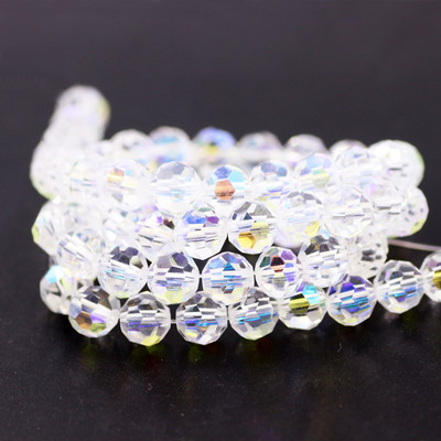 AB Color Austrian Crystal 32 Faceted Round Ball 3mm 4mm 6mm 8mm Glass Spacer Beads For DIY Making Earing Bracelets