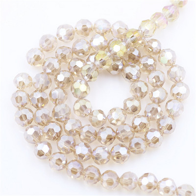 AB Color Austrian Crystal 32 Faceted Round Ball 3mm 4mm 6mm 8mm Glass Spacer Beads For DIY Making Earing Bracelets