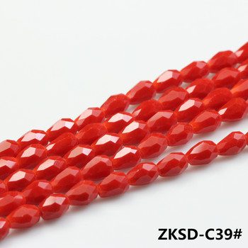 95τμχ/Παρτίδα Κρυστάλλινο κρεμαστό κόσμημα 3x5mm Miyuki Glass Teardrop Beads For Handmade Jewelry Making Needlework Accessories Χονδρική