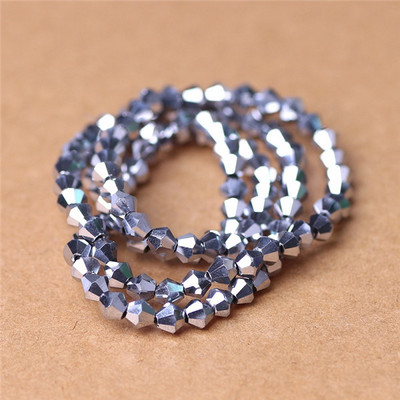 2 3 4 5 6 8 10MM австрийски кристал Bicone Фасетирани стъклени свободни мъниста Направи си сам Изработка на бижута Аксесоари Продажба на едро на едро